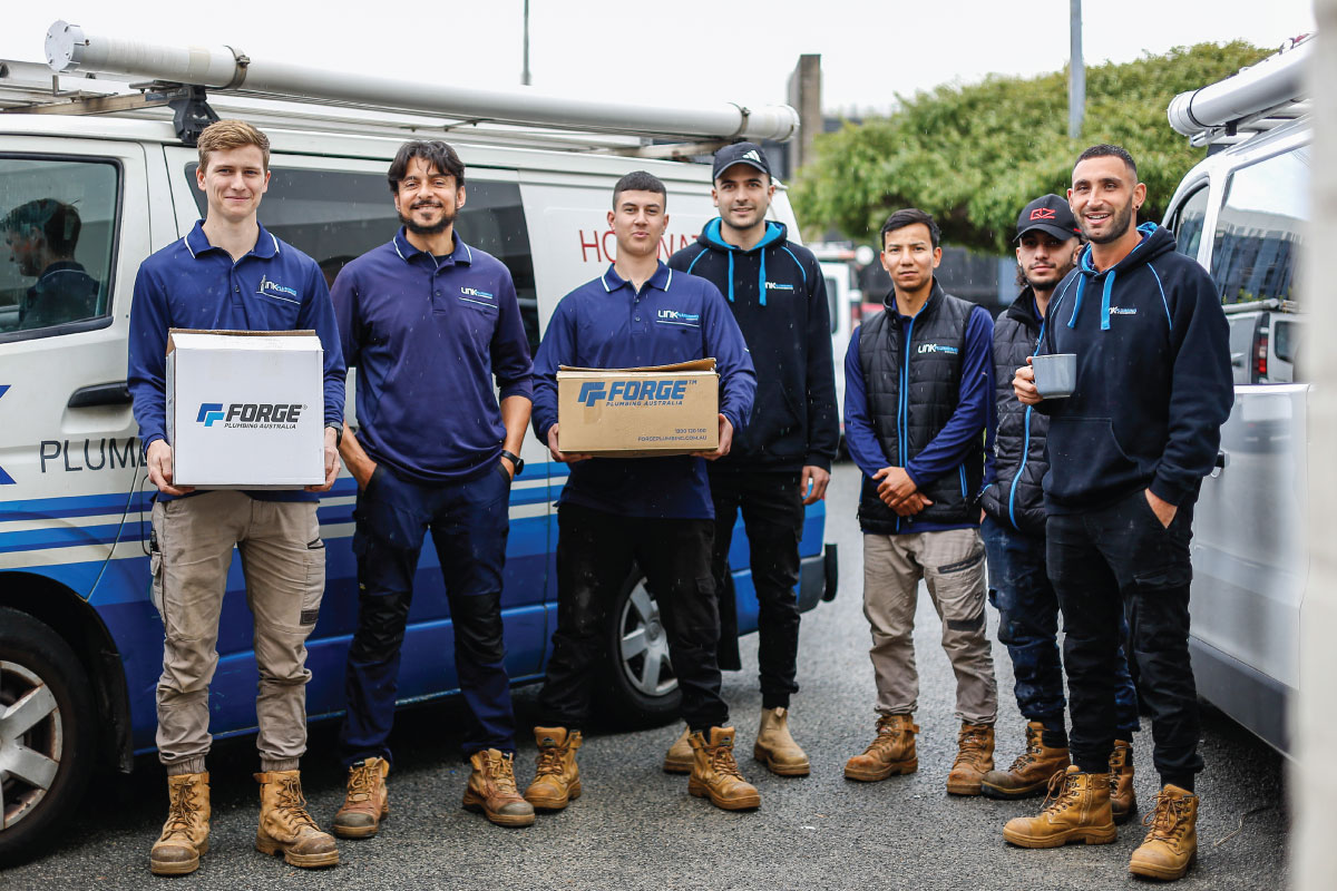 Forge Plumbing customer package