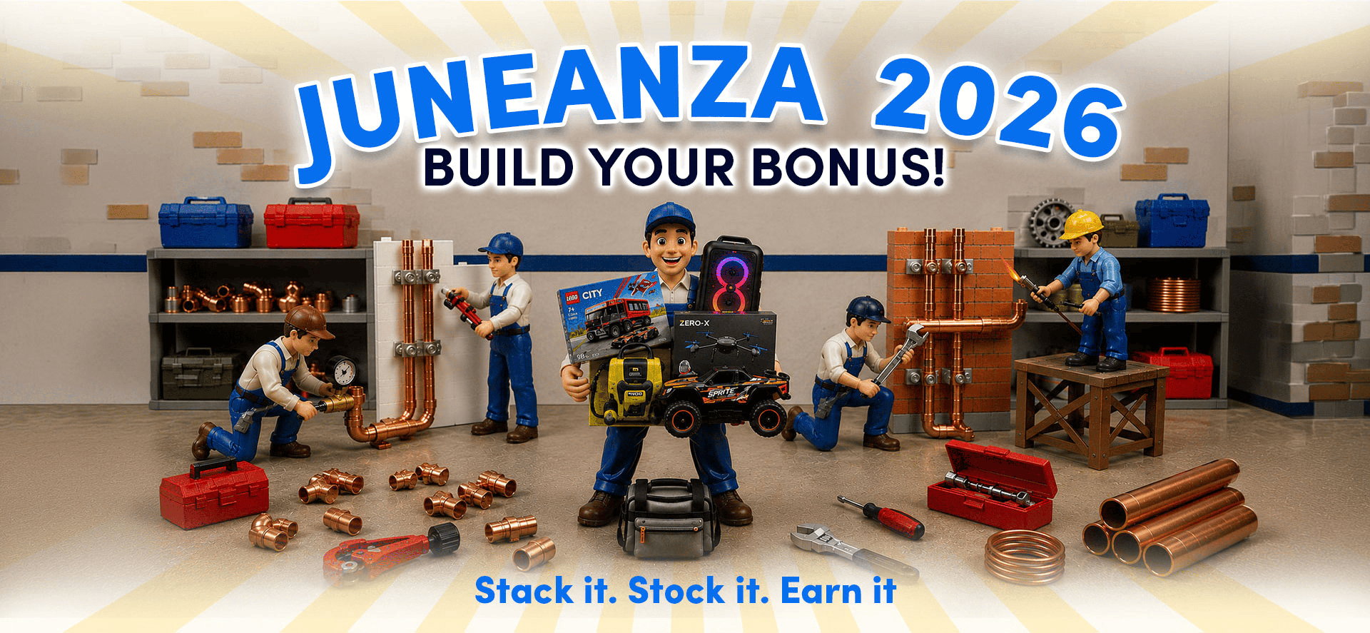 Juneanza 2026 Build Your Bonus