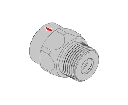 Teco Excess Flow Valve 25mm 4m3/h Vert-Up/Hor FI x MI