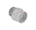 Teco Excess Flow Valve 15mm 1.6m3/h Vert-Up/Hor FI x MI