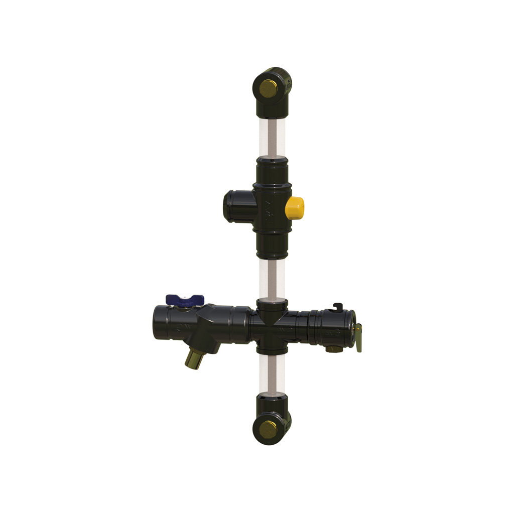AVG Raised Storage Hot Water 'Quickie' Installation Kit c/w NRV & PRV 15mm HP