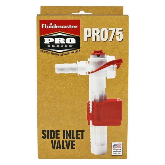 Fluidmaster PRO75 Side Entry Toilet Valve - Plastic Thread