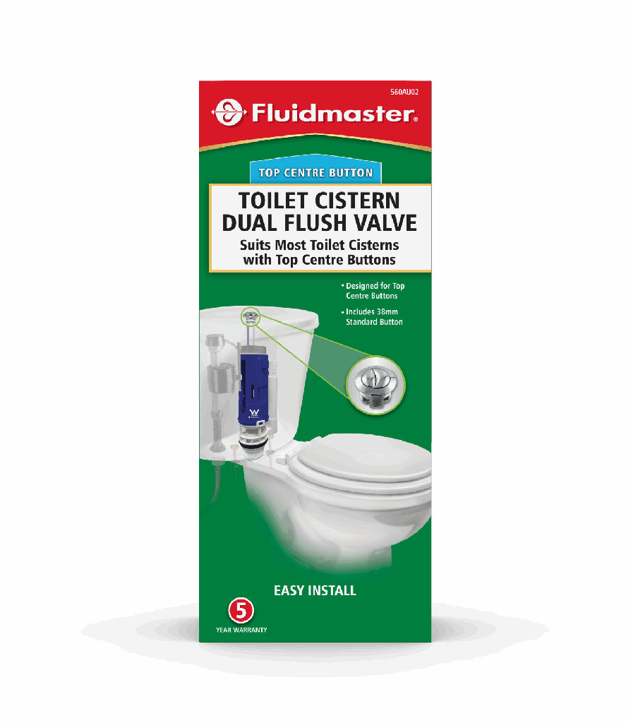 Fluidmaster Universal Dual Flush Valve - Wall Mounted Tanks