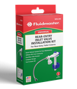 Fluidmaster Universal Rear-Entry Inlet Valve Installation Kit - 1/2" Plastic Thread