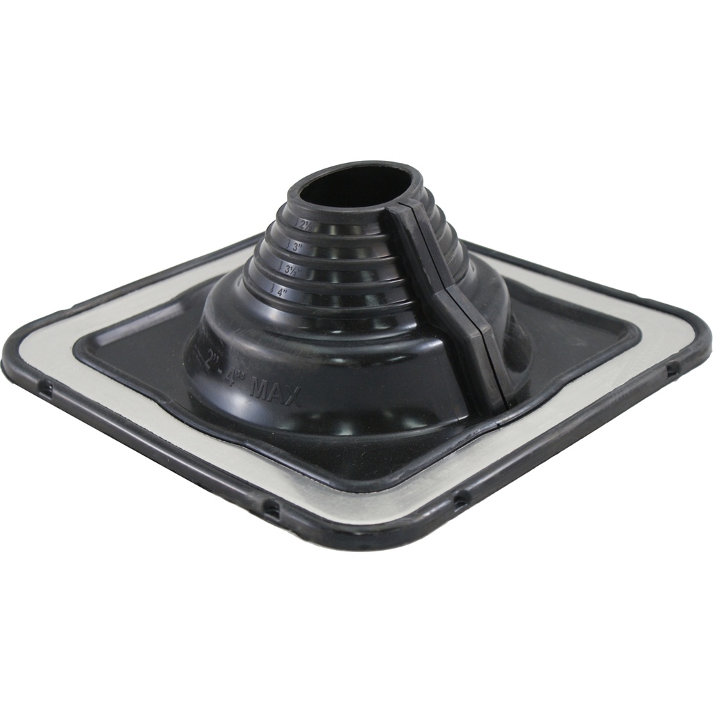 Metal Roof Flashing 50mm- 100mm EPDM Black (Dektite)