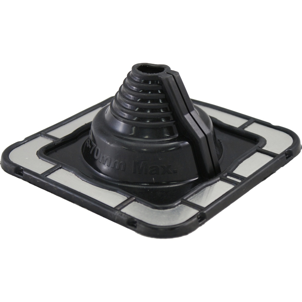 Metal Roof Flashing 25mm- 70mm EPDM Black (Dektite)