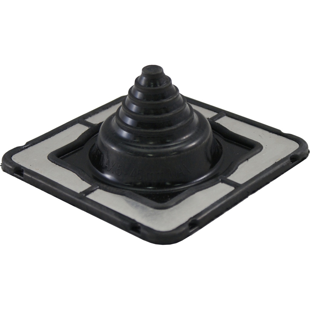 Metal Roof Flashing 5mm- 45mm EPDM Black (Dektite)