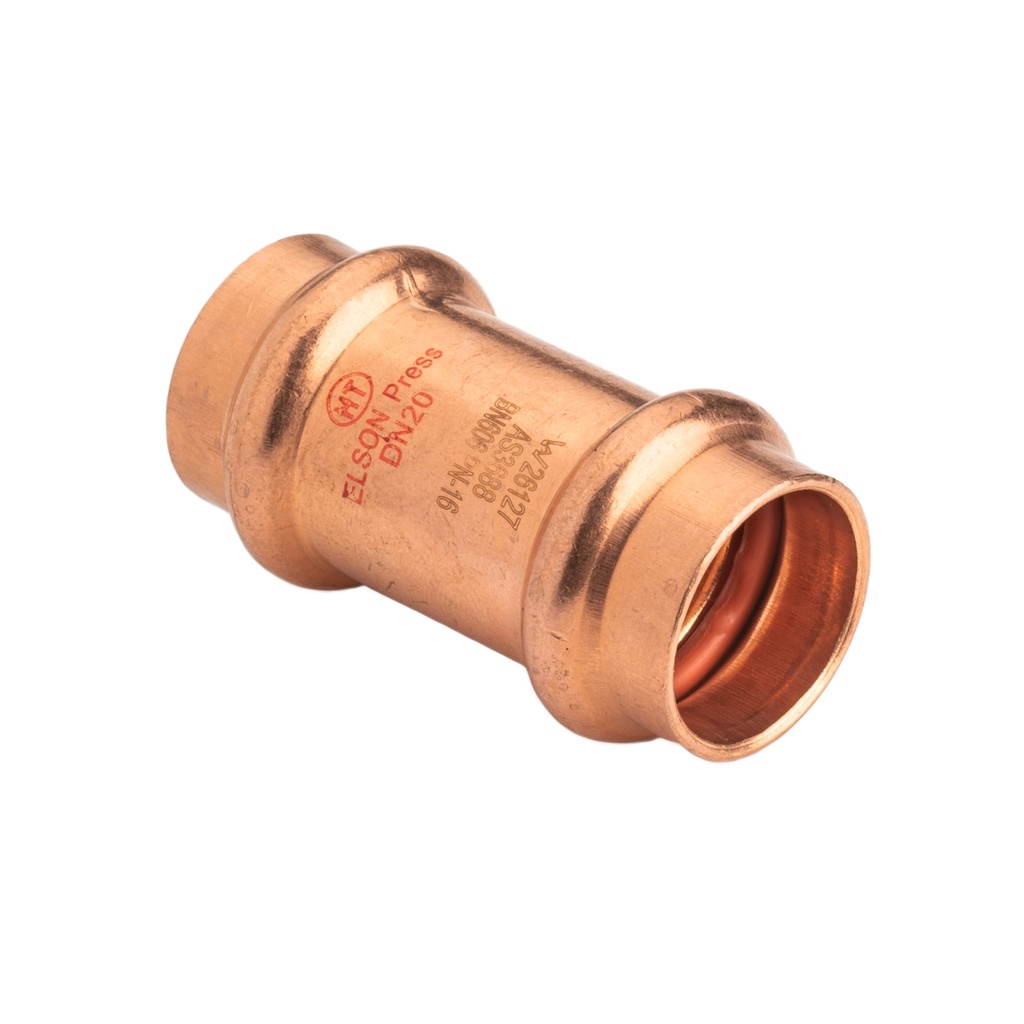 Copper Press Slip Coupling - High Temp