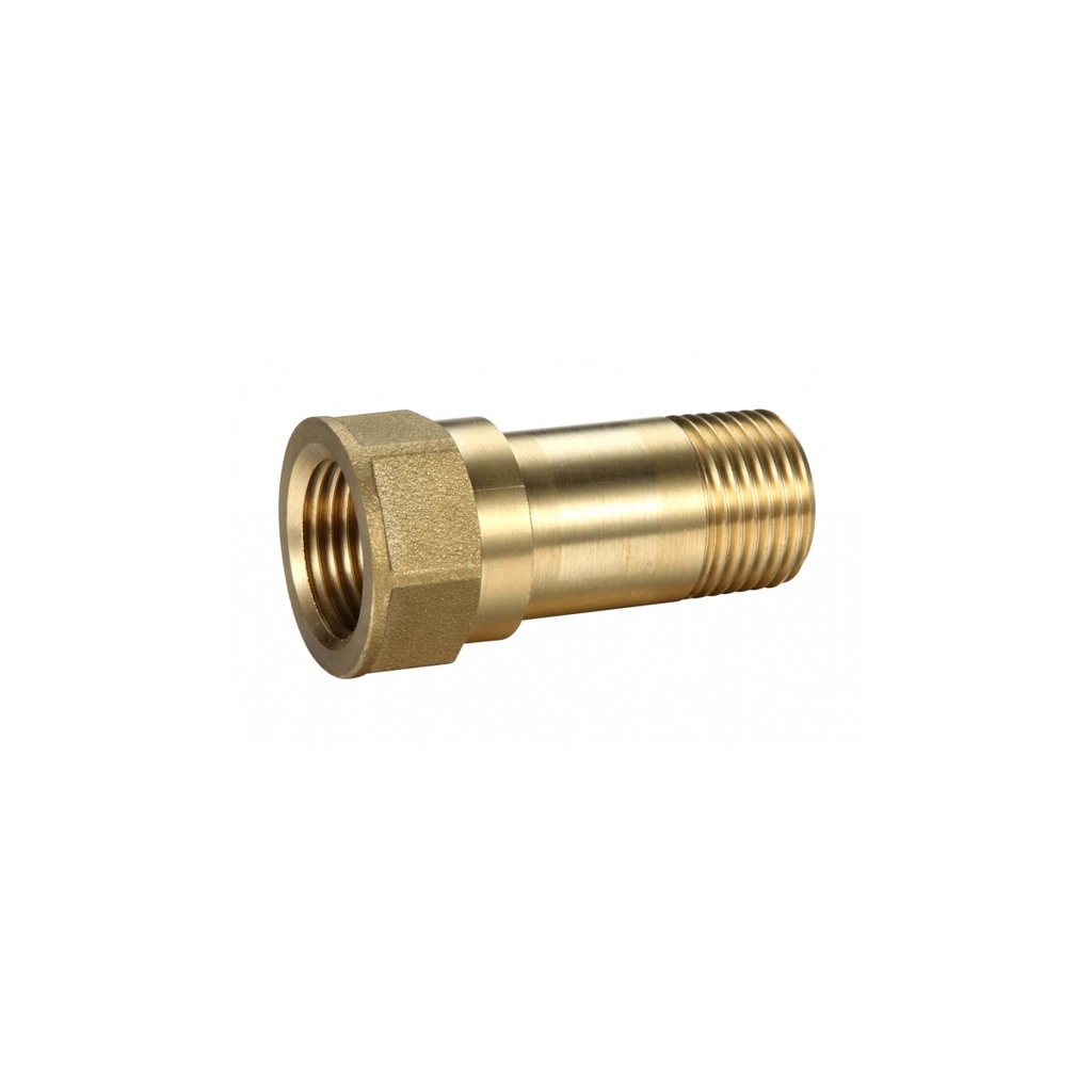 Mini Dual Check Valve MI x FI - DR Brass & Chrome