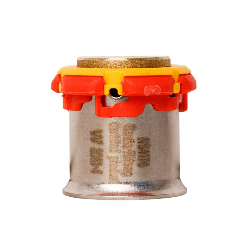 Water & Gas PEX Leak Detection Crimp End Cap