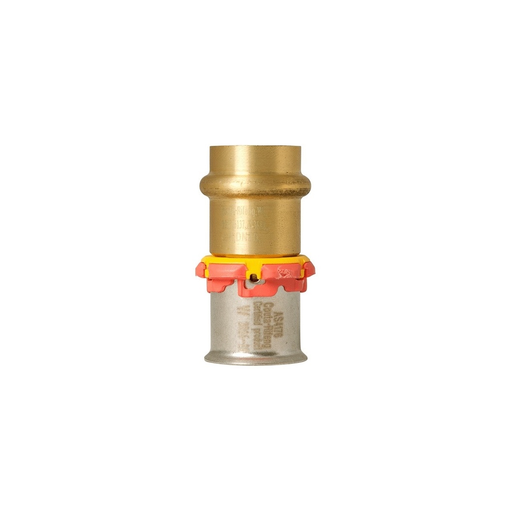WaterPEX Leak Detection Crimp to Copper Press Water Adaptor
