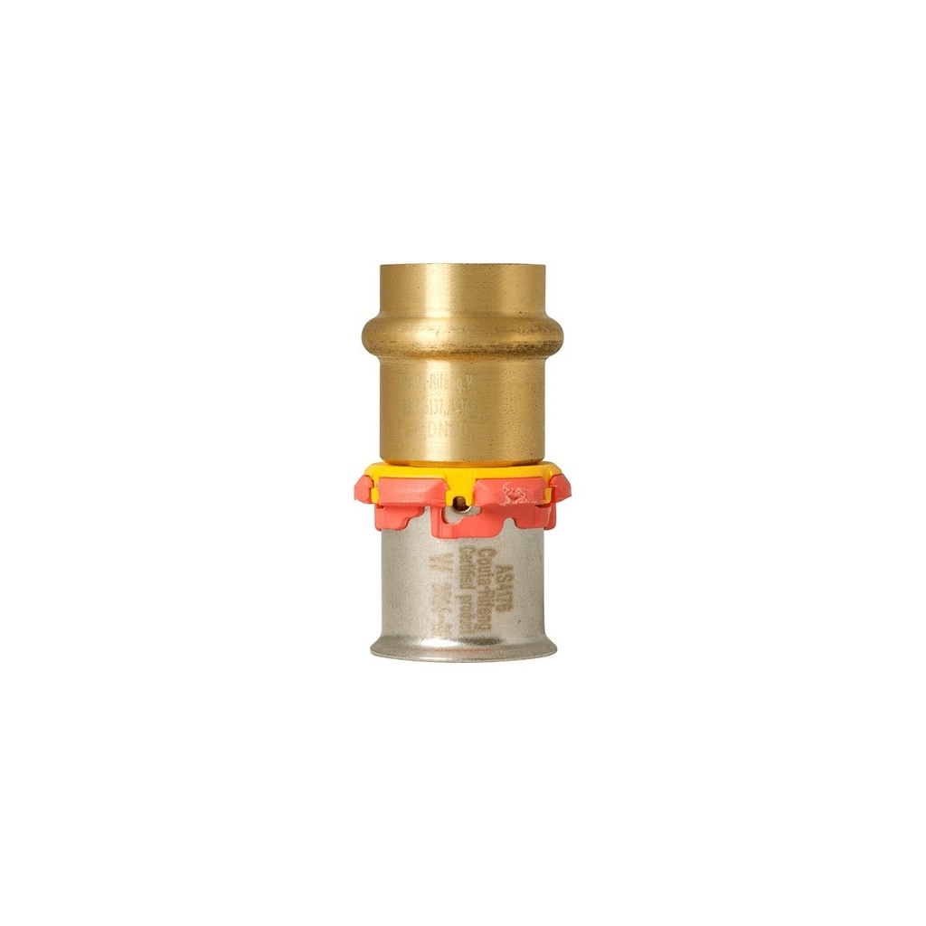 WaterPEX Leak Detection Crimp to Copper Press Water Adaptor