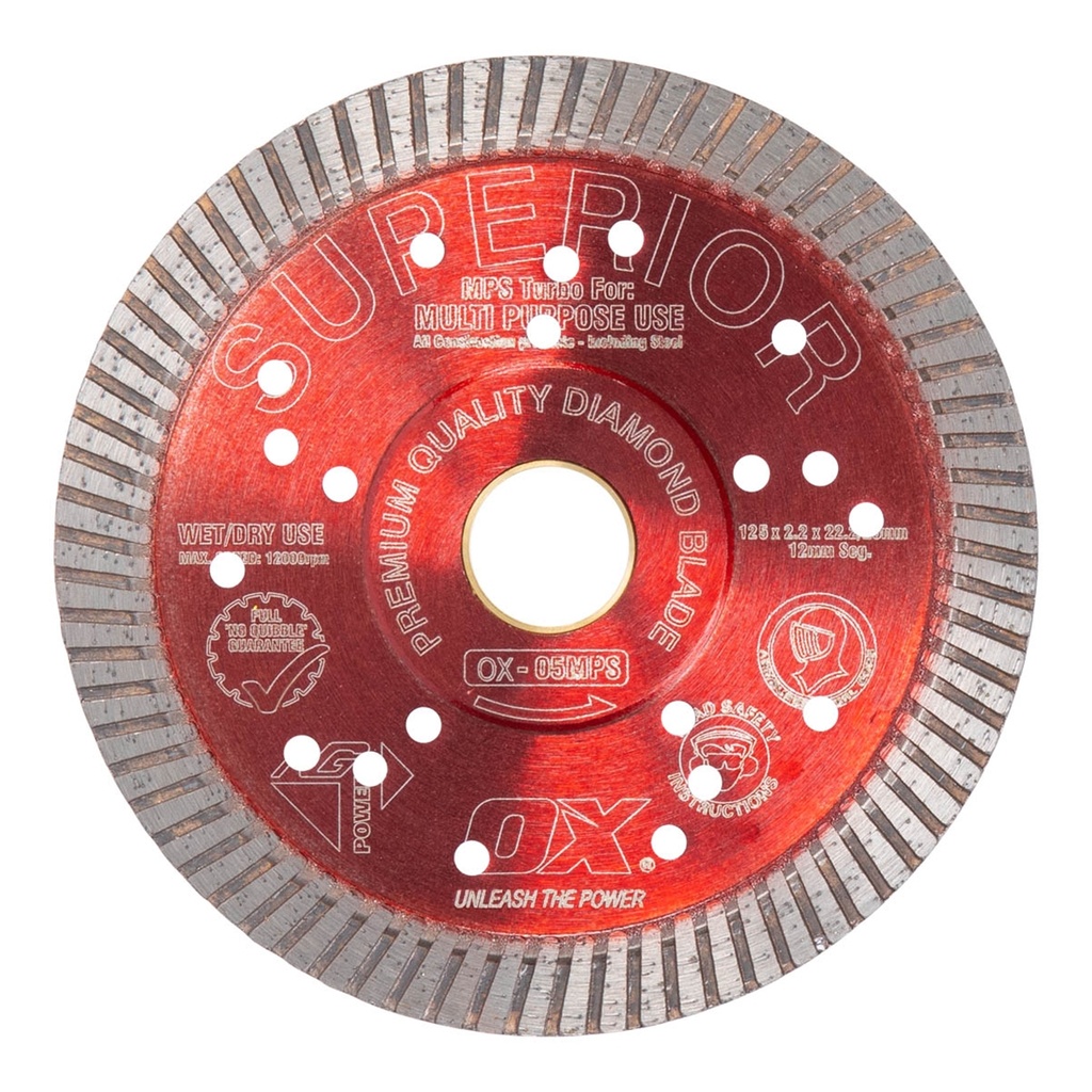 OX Professional MPS Turbo Diamond Blade