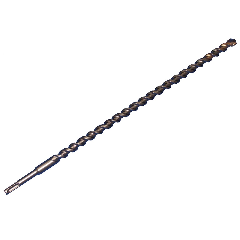 16.0 x 450mm SDS Plus German 2 Cutter Masonry Drill Bit