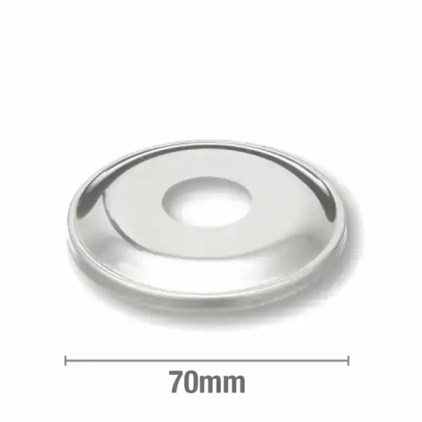 Raised 10mm Cover Plate BSP 316 Stainless Steel - 10 Pack