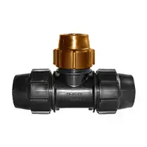 Plasson Metric Poly to CU (Centre) Tee