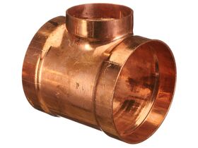 Copper Capilary Reducing Tee 65mm x 40mm
