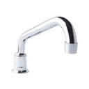 Hob Spout Swivel 180mm Tube Chrome Plated