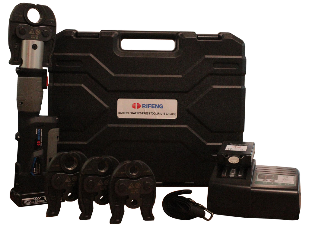 Zupper Pex Leak Detection Pencil Tool Kit w/ 16,20,25,32mm Jaws