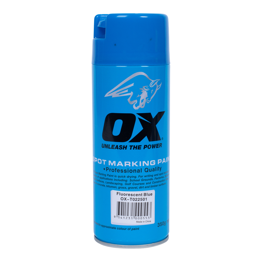 OX Ground Marking Paint Blue 350G