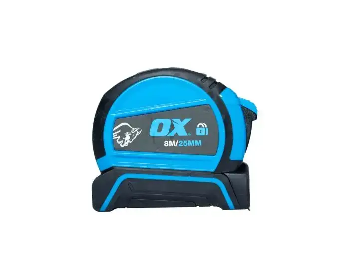 OX Trade Double Locking Tape Measure - 8m