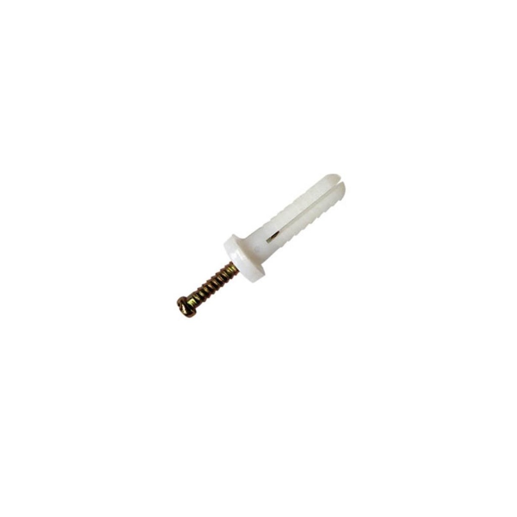 5mm x 40mm Nail In Nylon Anchor Round Head - 150 Pack