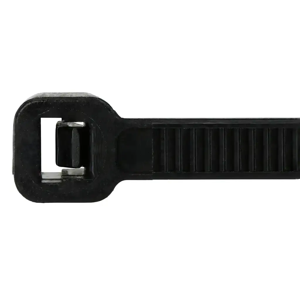 Black Cable Ties 370 x 4.8mm - 100 Pack