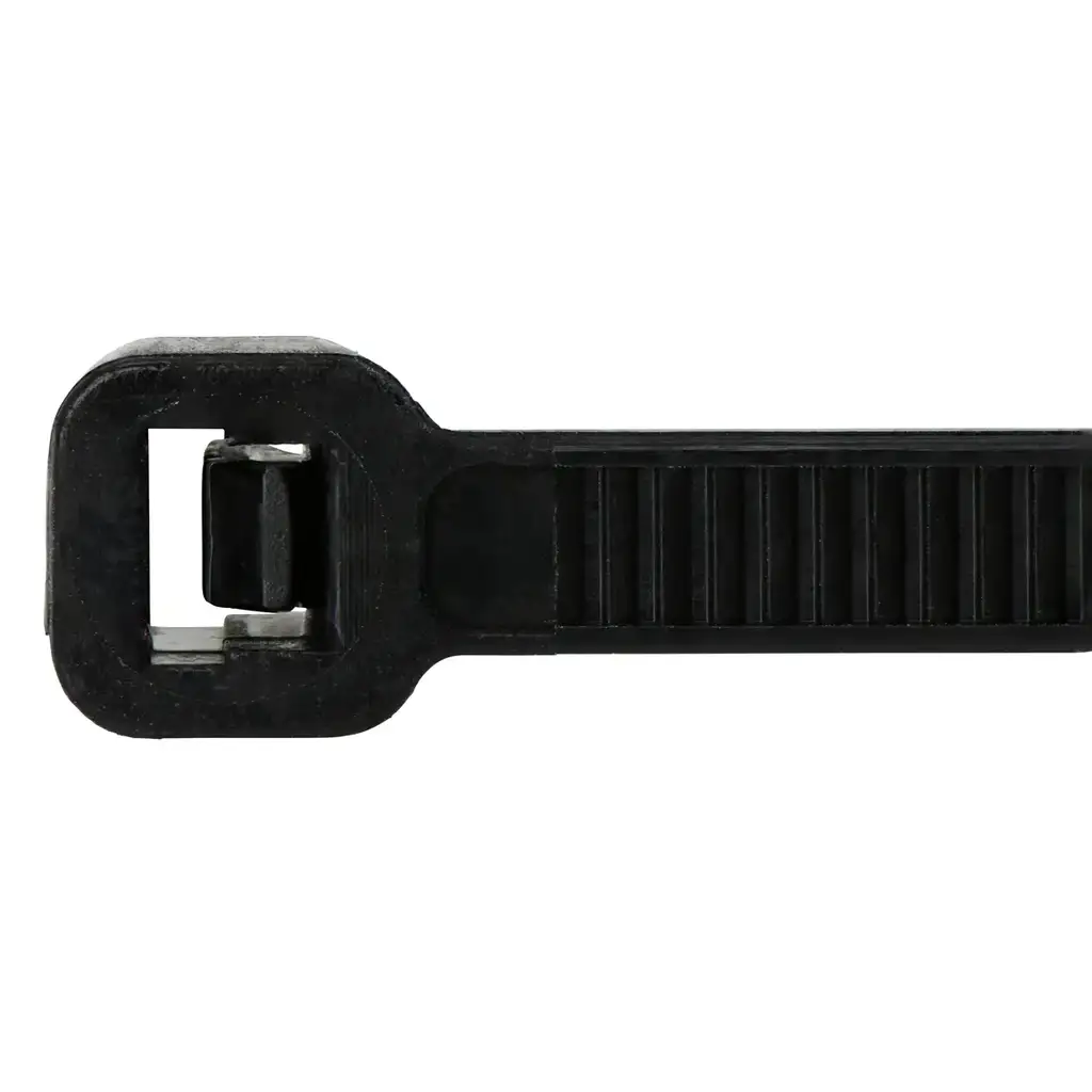 Black Cable Ties 370 x 4.8mm - 100 Pack