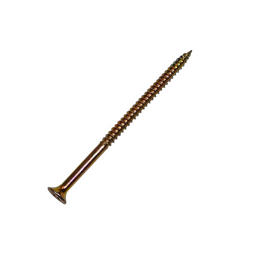 Bugle Head Needle Point Screw Zinc Plated 8G 75mm - 500 Pack