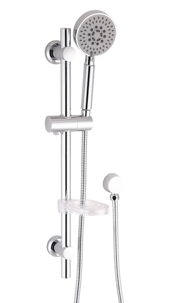 Lavar 5 Function Hand Shower On Rail Wels 4 Star C/P