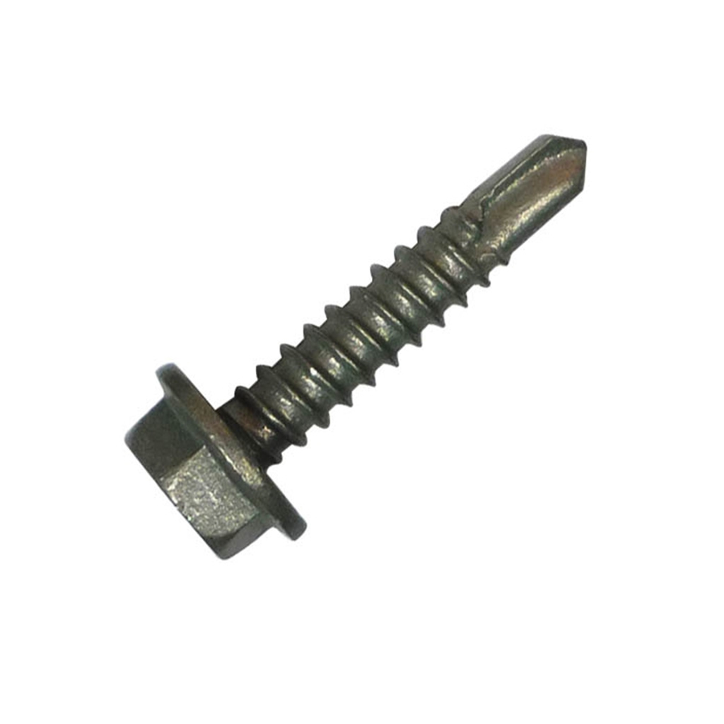 Hex Head Drill Point Screw 10G x 25mm - 1000 Pack