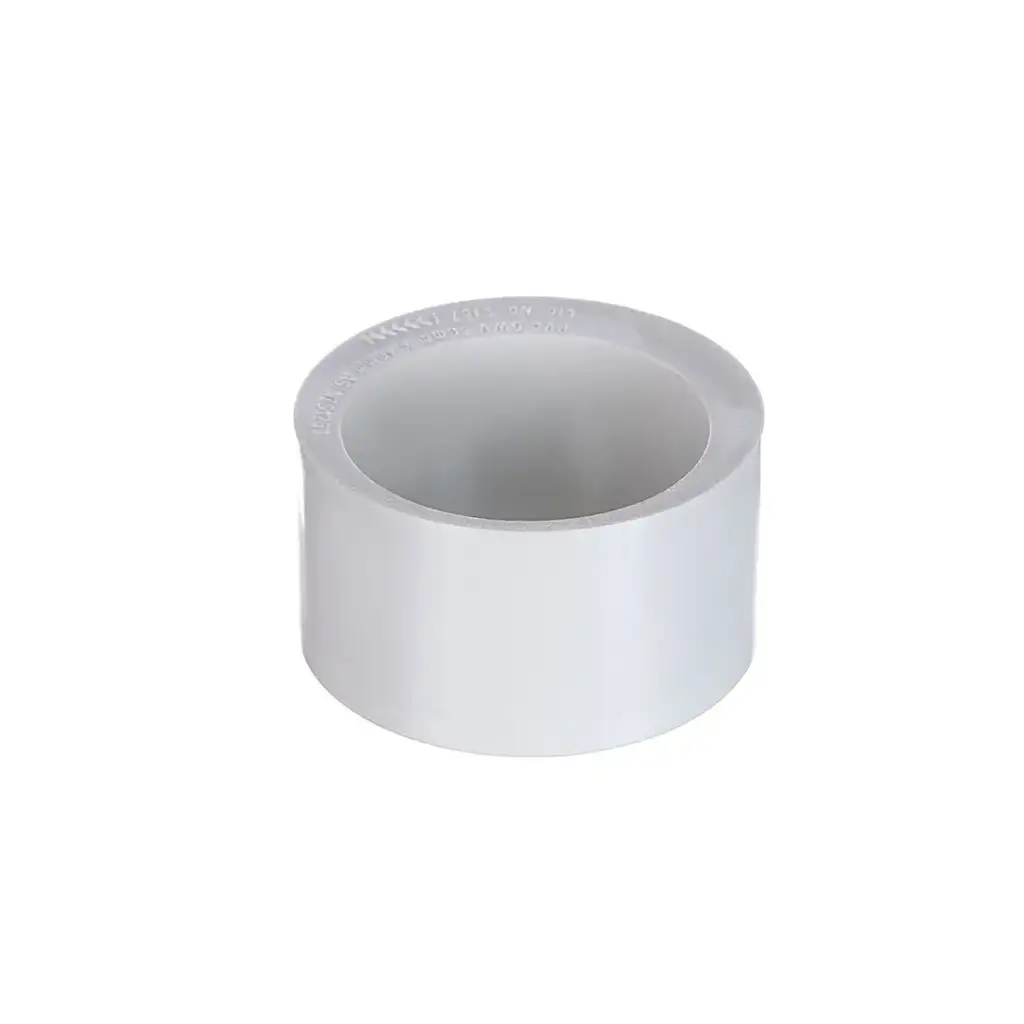 100mm x 80mm DWV Socket Reducer PVC