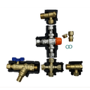 AVG Raised Storage Hot Water 'Quickie' Installation Kit c/w NRV & PRV 15mm HP w/o ECV