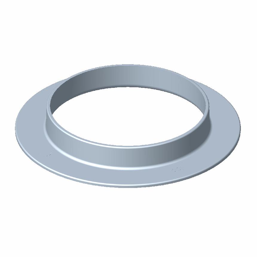 DWV Floor Flange Raised Shoulder 80mm