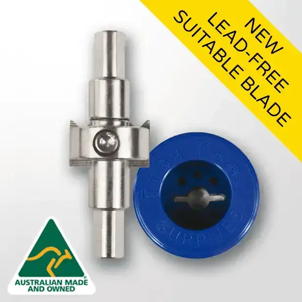 BP19 Carbide Blade Nipple Cutter & Brass Swarf Catcher
