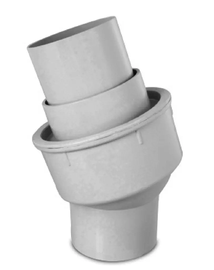 100mm DWV Combination Swivel & Expansion Joint M-F PVC