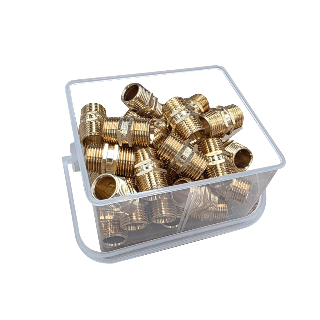 Hex Nipple 20mm - 20x Bucket