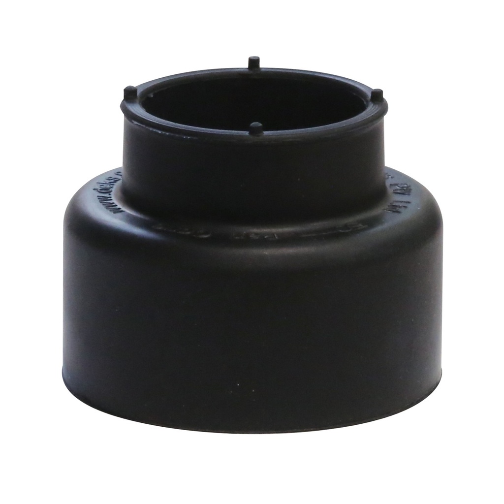 Rubber Pan Cone 50mm Black