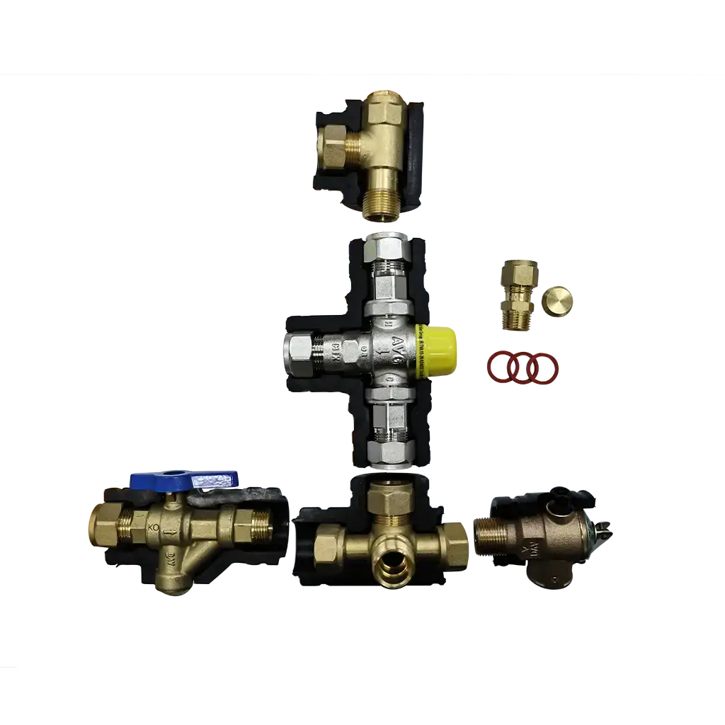 AVG Storge Hot Water Quick Installation Kit c/w 850 ECV - 20mm