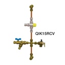 AVG Raised Storage Hot Water 'Quickie' Installation Kit c/w NRV & PRV 15mm w/o ECV