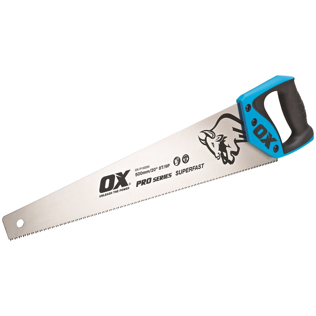OX Pro Drainers Handsaw with Comfort Grip - 550mm