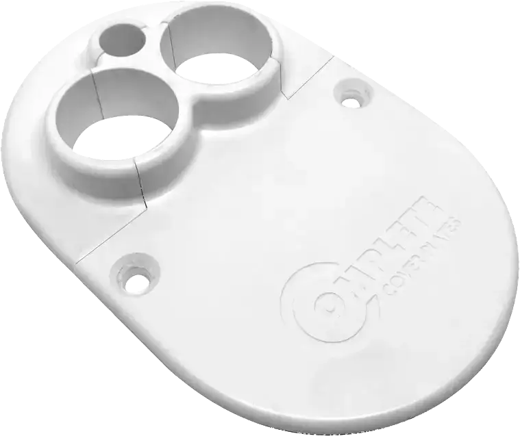 Dishwasher Cover Plate White Plastic