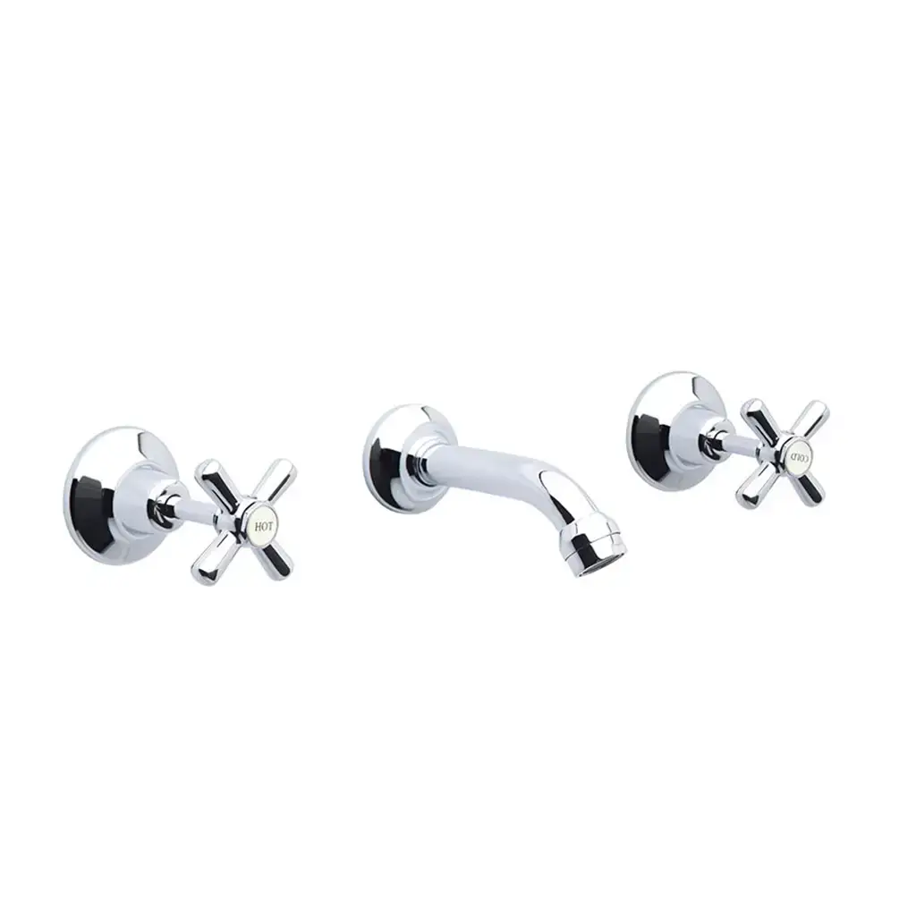 Whitehall Easy Clean Jumper Valve Bath Set - Chrome Plated