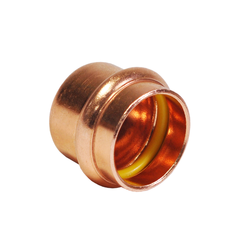 Copper Press End Cap (Gas) 