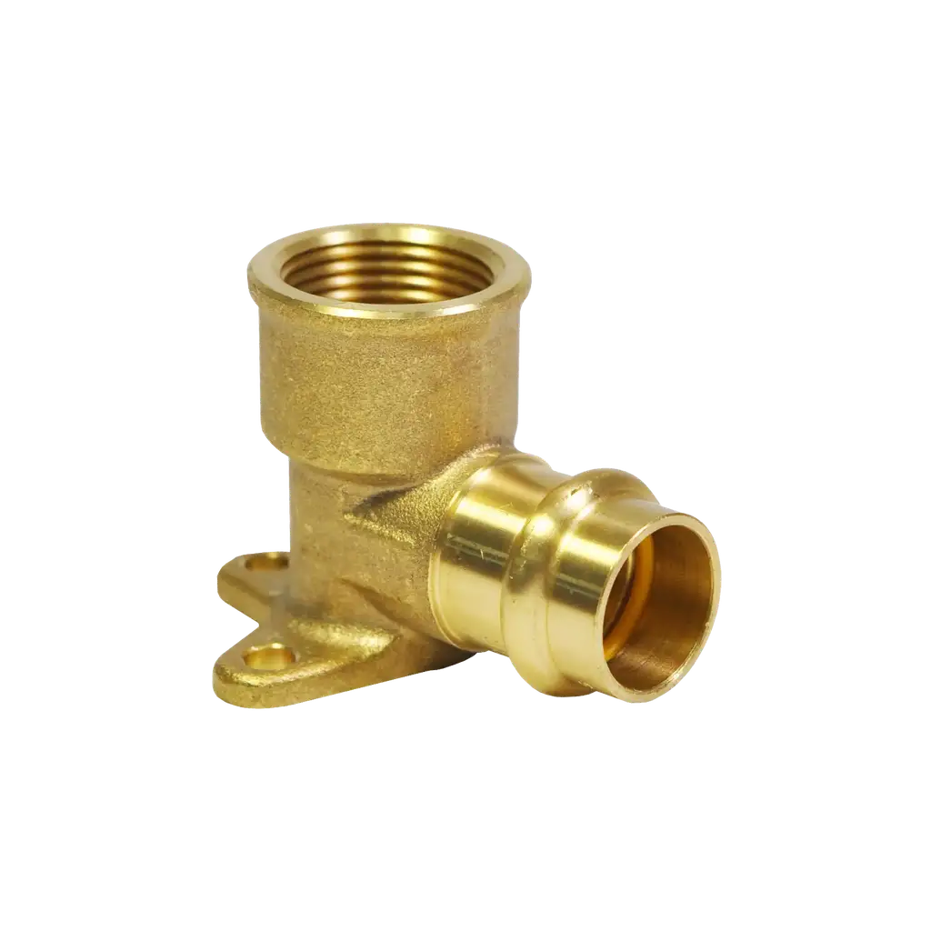 Gas Copper Press Elbow Lugged FI No.15 W75