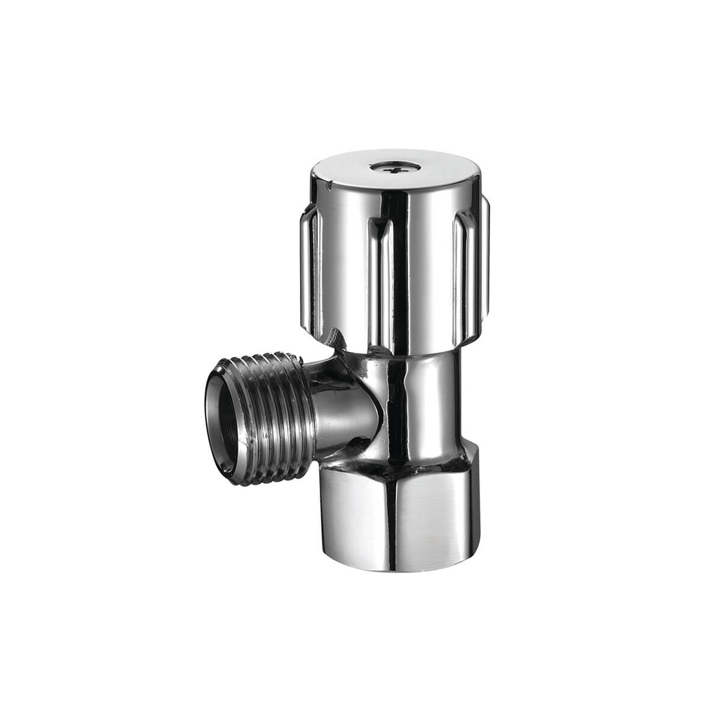 Mini Cistern Stop 15mm Jumper Valve - Chrome Plated