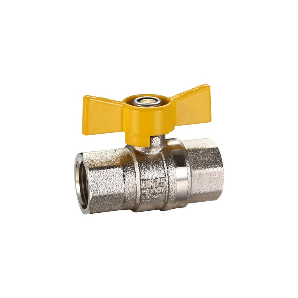 Gas Ball Valves FI x FI Butterfly Handle Dual Approved