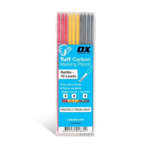 OX Tuff Carbon Marking Pencil Leads 10 PCS