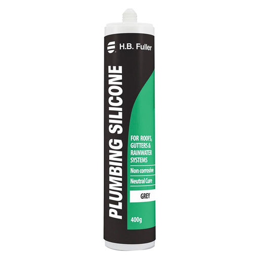 HB Fuller Plumbers Roof & Gutter Silicone 400G - Grey