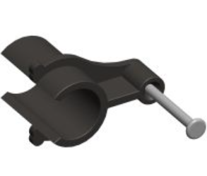 PEX Stud Clip Black Timber Masonary Nail